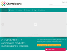 Tablet Screenshot of chemelectricllc.com